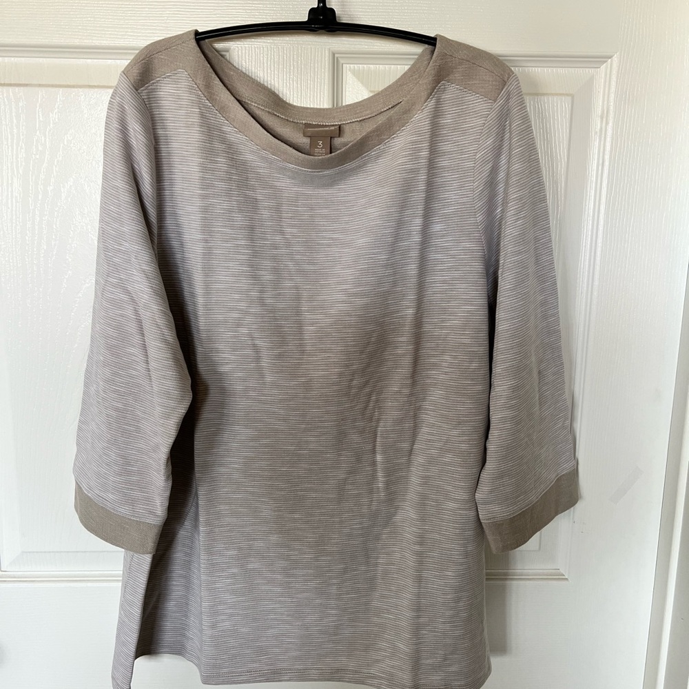 Chico’s 3/4 sleeve XL tunic top